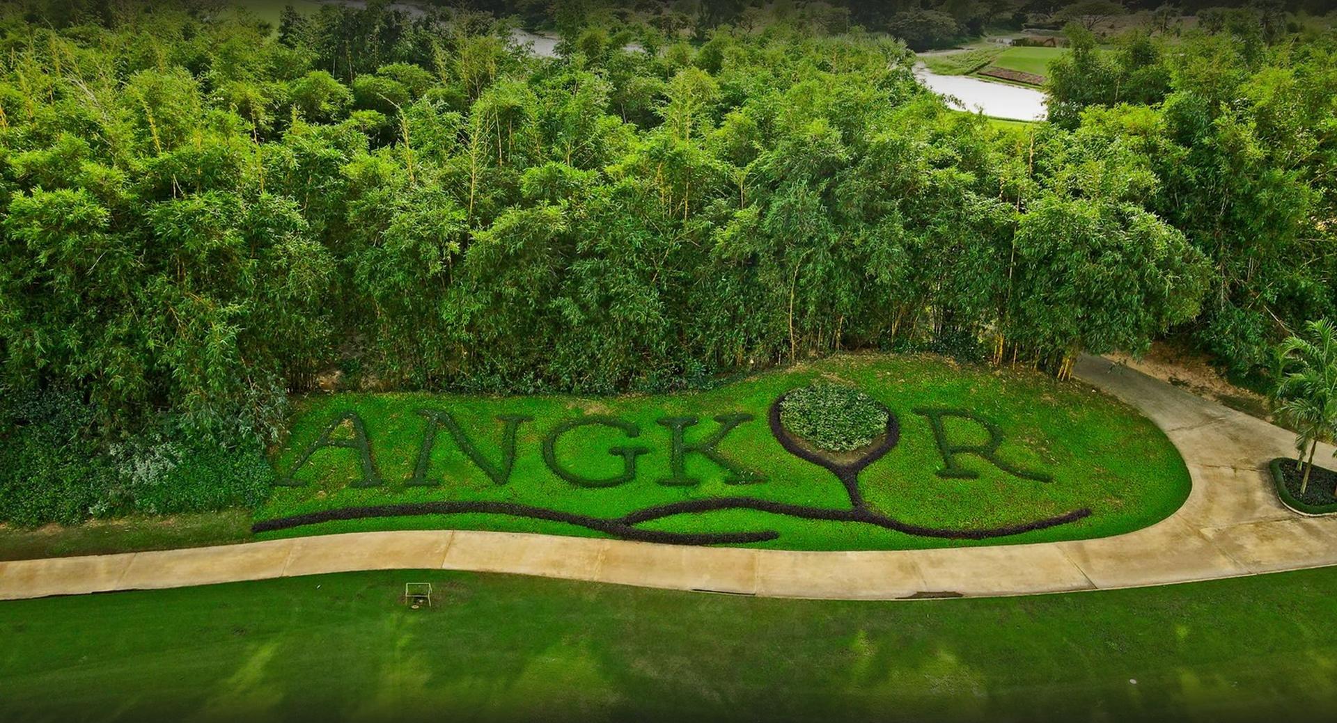 Overhead view of Angkor Golf