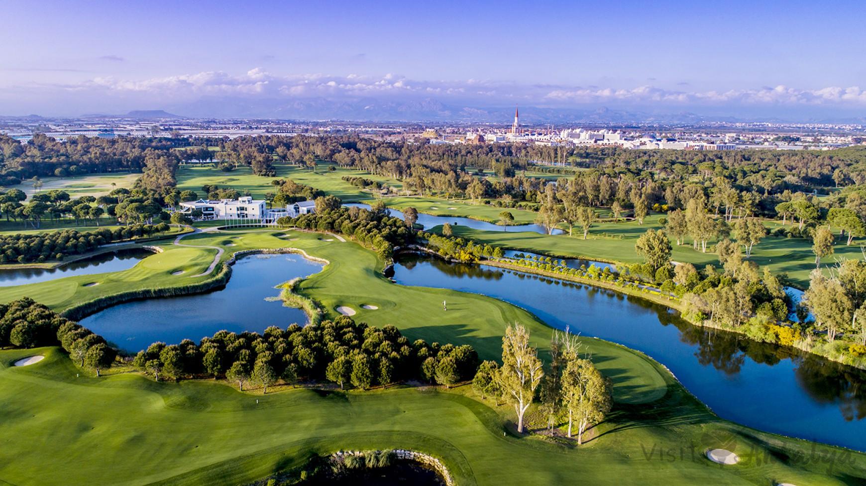Aerial view of PGA Sultan