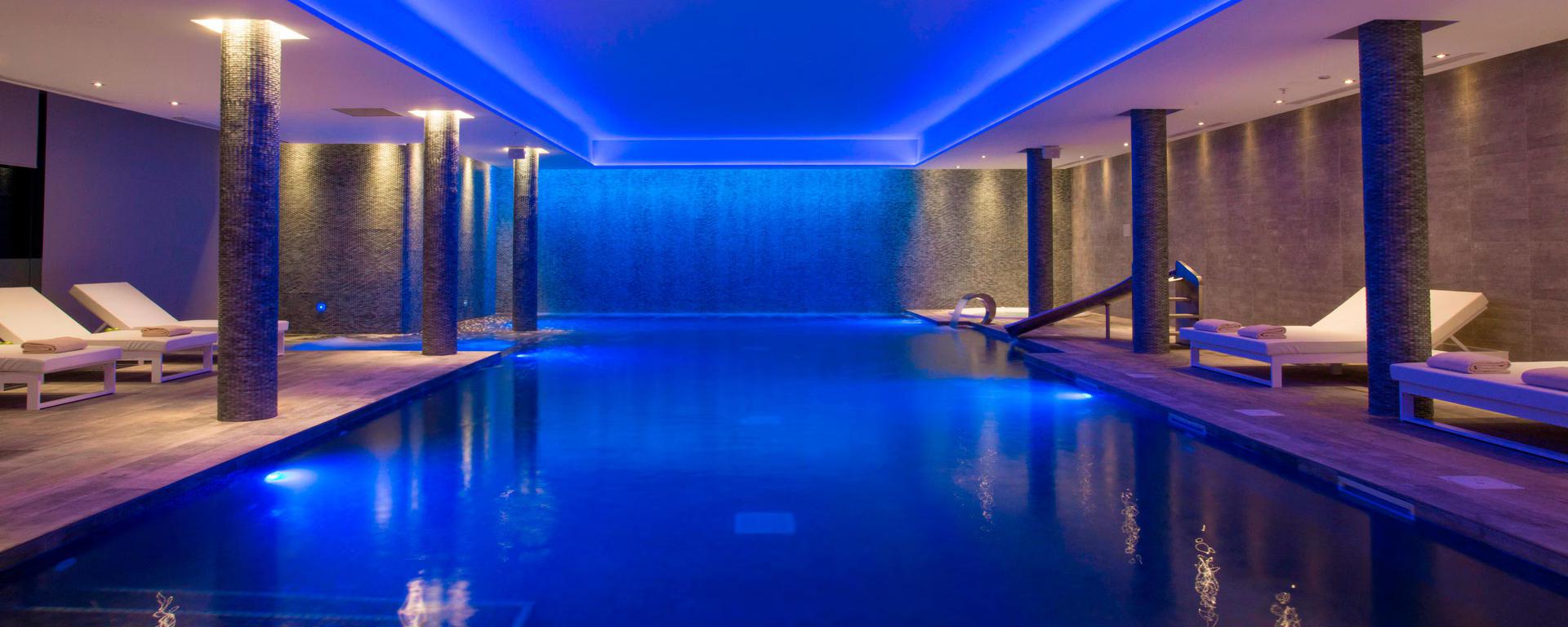 Indoor pool area
