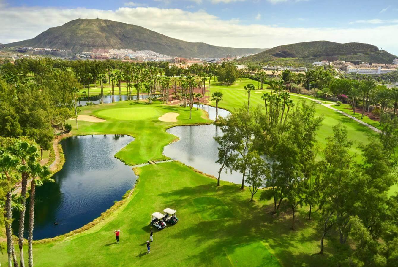 Aerial view of Golf Las Americas