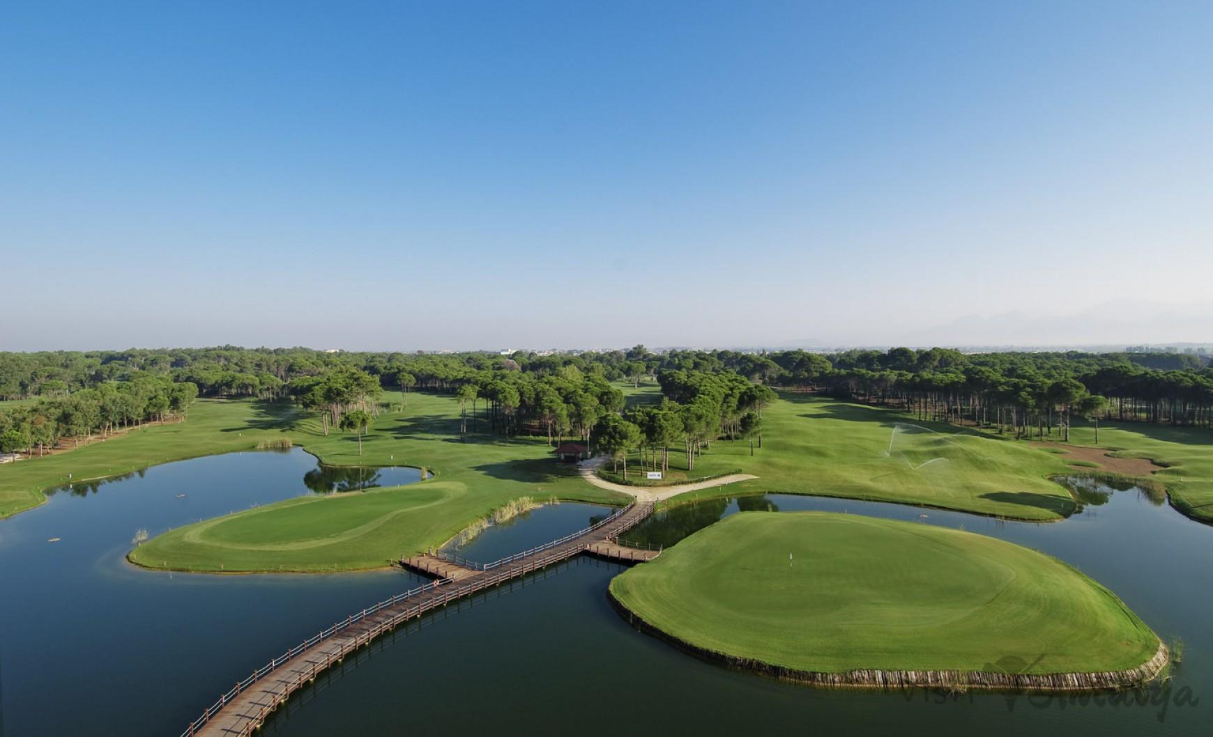 Aerial view of the Pines Course at Sueno Golf Club