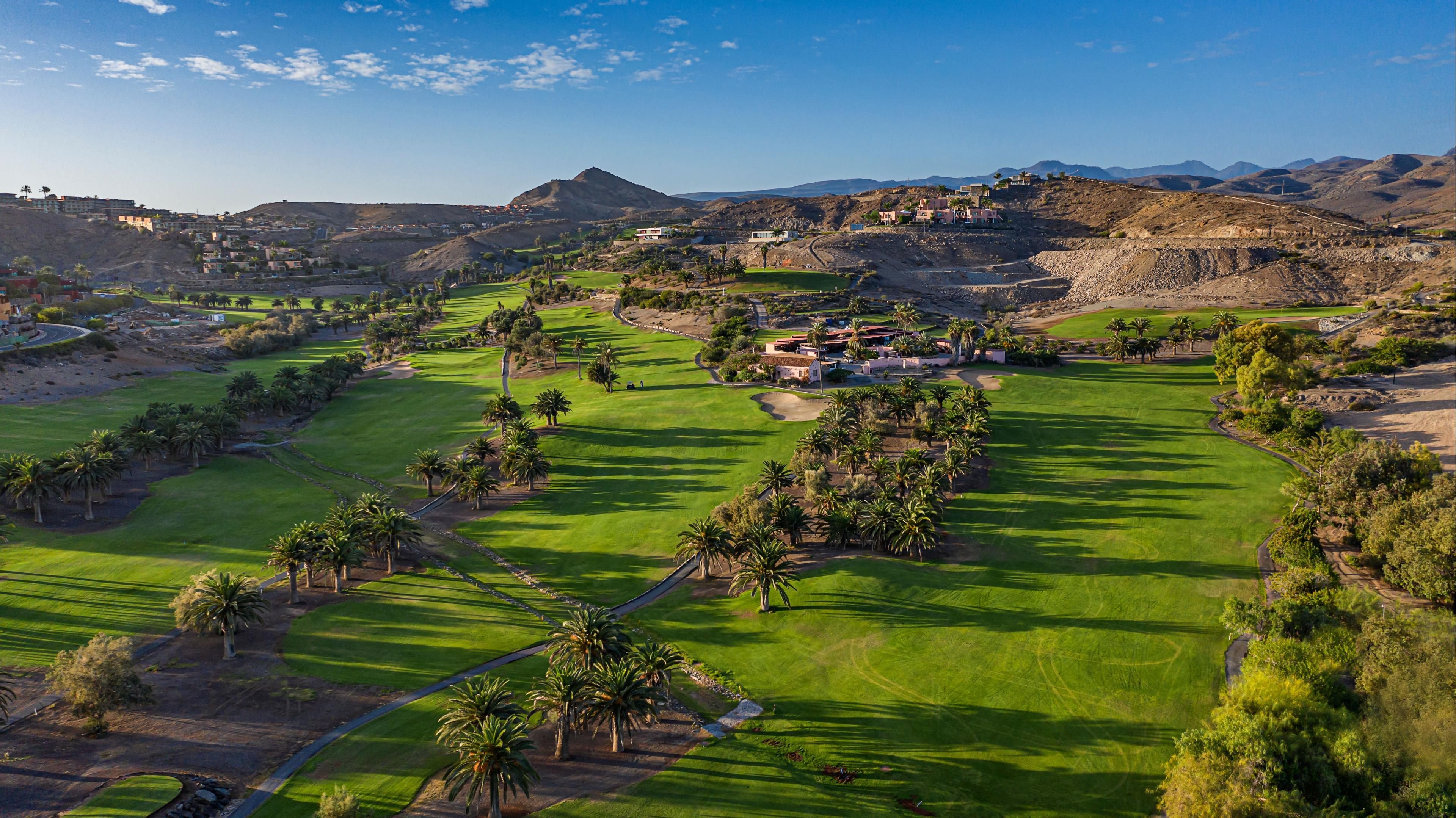 Aerial view of the Salobre Old Course