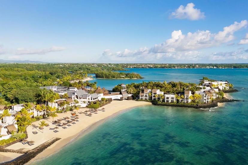 The Shangri-La Le Touessrok Mauritius seaside buildings and private beach